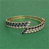 Cz Openable Kada With Mehndi Plating