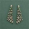 Cz Classic Earring With Mehndi Plating