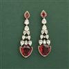 Cz Classic Earring With Mehndi Plating