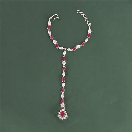 Cubic Zirconia Classic Hath Pan With Rhodium Plating