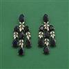 Cubic Zirconia Classic Earring With Mehndi Plating