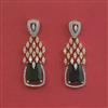 Cz Classic Earring With 2 Tone Plating