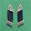 Cz Classic Earring With Mehndi Plating