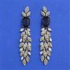 Cz Classic Earring With Mehndi Plating