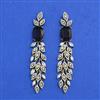 Cz Classic Earring With Mehndi Plating