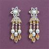 Cz Jhumki With 2 Tone Plating