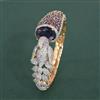 Cz Openable Kada With Carat Gold Plating
