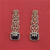 Cubic Zirconia Classic Earring With 2 Tone Plating