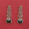 Cubic Zirconia Classic Earring With 2 Tone Plating