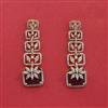 Cubic Zirconia Classic Earring With 2 Tone Plating