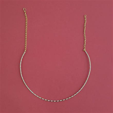 Cubic Zirconia Classic Chain With 2 Tone Plating