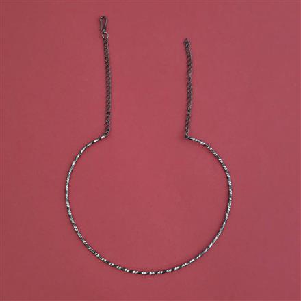 Cubic Zirconia Classic Chain With Black Plating