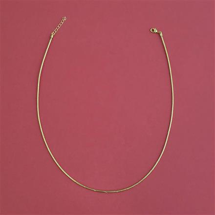 Cubic Zirconia Classic Chain With Gold Plating