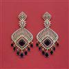 Cubic Zirconia Classic Earring With 2 Tone Plating