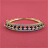 Cubic Zirconia Openable Kada With 2 Tone Plating