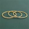 Cz Classic Bangles With Gold Plating