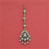 Cubic Zirconia Classic Tikka With Mehndi Plating