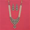 Cubic Zirconia Classic Necklace With Mehndi Plating