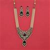Cubic Zirconia Classic Necklace With Mehndi Plating