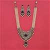 Cubic Zirconia Classic Necklace With Mehndi Plating