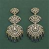 Cz Classic Earring With Mehndi Plating