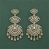 Cz Classic Earring With Mehndi Plating