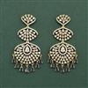 Cz Classic Earring With Mehndi Plating