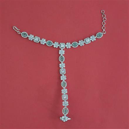 Cz Classic Hath Pan With Rhodium Plating