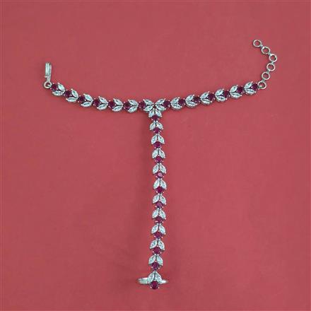 Cz Classic Hath Pan With Rhodium Plating