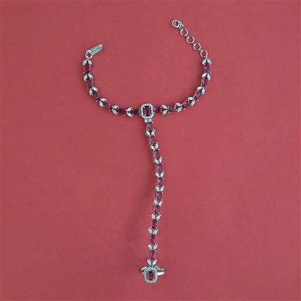 Cz Classic Hath Pan With Rhodium Plating