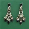 Cubic Zirconia Classic Earring With Mehndi Plating