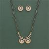 Cz Classic Mangalsutra With 2 Tone Plating