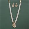 Cz Classic Pendant Set With Mehndi Plating