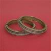 Cz Openable Bangles With Mehndi Plating