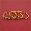 Cz Classic Bangles With Gold Plating