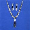 Cubic Zirconia Classic Necklace With 2 Tone Plating