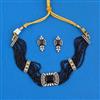 Cubic Zirconia Classic Necklace Set With Mehndi Plating