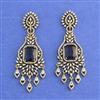 Cz Classic Earring With Mehndi Plating