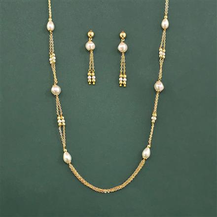Cubic Zirconia Classic Mala Necklace With Gold Plating