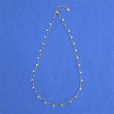 Cz Classic Chain With 2 Tone Plating