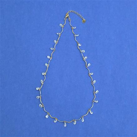 Cz Classic Chain With 2 Tone Plating