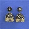 Cz Jhumki With Gold Plating
