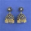 Cz Jhumki With Gold Plating