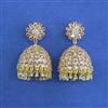 Cz Jhumki With Gold Plating