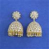 Cz Jhumki With Gold Plating