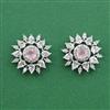 Cubic Zirconia Tops With Rhodium Plating