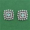 Cubic Zirconia Tops With Rhodium Plating