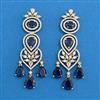 Cubic Zirconia Classic Earring With Mehndi Plating