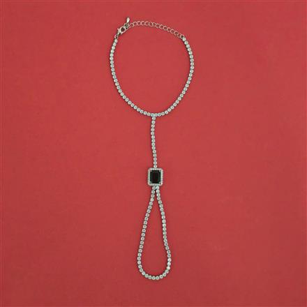 American Diamond Classic Hath Pan With Rhodium Plating