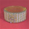 American Diamond Openable Kada With 2 Tone Plating